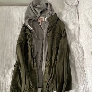 Forever 21 navy jacket, size medium